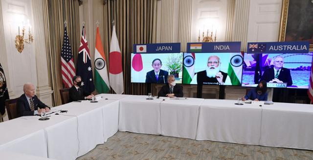 The first’quad’ summit in history… Realization of’free and open Indo-Pacific’