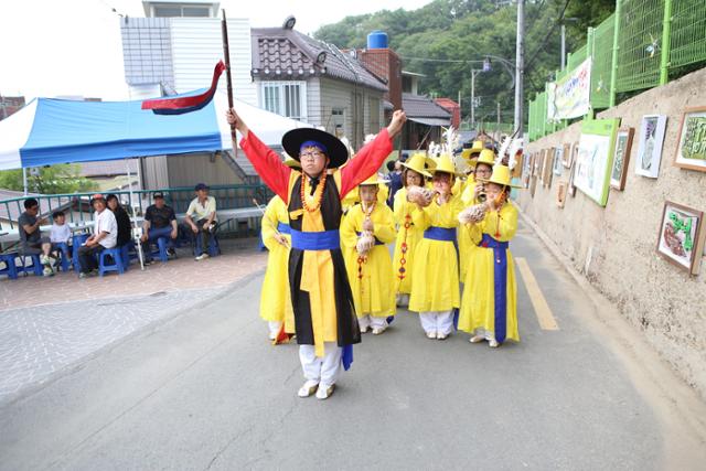 지난 2019년 열린 달성토성마을 골목축제 전경. 서구도시재생지원센터 제공