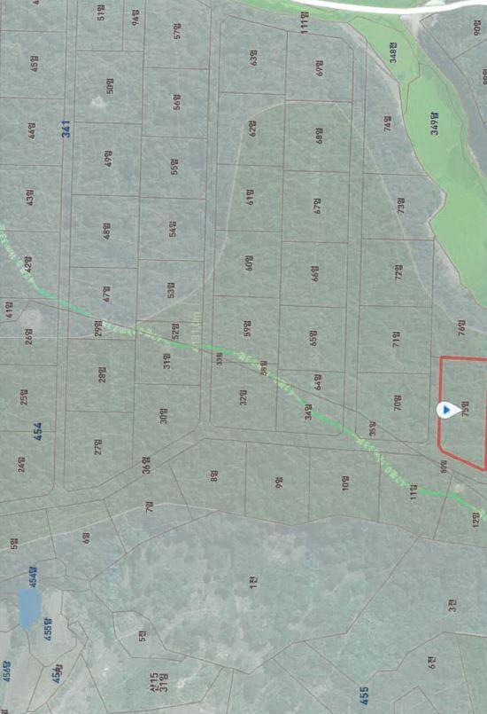 기획부동산의 지분 쪼개기 방식으로 수백 명에게 분양된 세종시 장군면 야산 지적도. 투자자 제공
