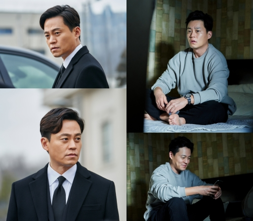 '타임즈' 이서진이 후질근한 모습이 포착됐다.OCN 제공