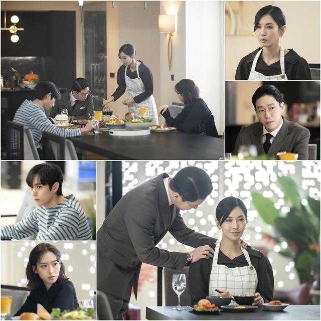 아슬아슬한 분위기가 감지되는 '위태로운 식사' 현장이 포착됐다. SBS 제공