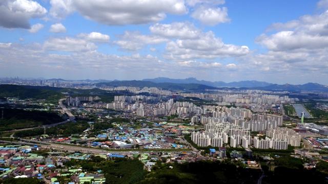 하남 도심 전경. 하남시 제공