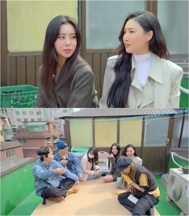 '컴백홈' 1회에서는 마마무 화사와 휘인이 출연한다. KBS 2 제공