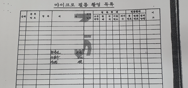 국가정보원이 공개한 베트남전 민간인 학살 관련 정보. 조사 대상자였던 군인 세 명의 이름과 출신 지역이 적혀 있다. 민변베트남TF 제공