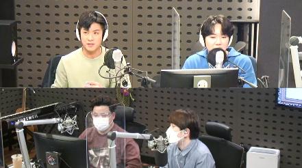 나태주와 남승민이 KBS 쿨FM '윤정수 남창희의 미스터라디오'에서 게스트로 활약했다. 보이는 라디오 캡처