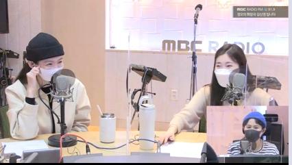 다비치가 '정희'에 출연했다. MBC 보이는 라디오 캡쳐