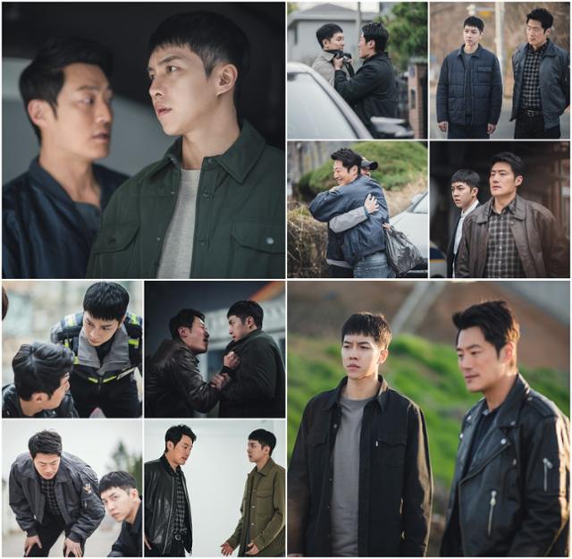 '마우스' 이희준 이승기 연기가 화제다. tvN 제공