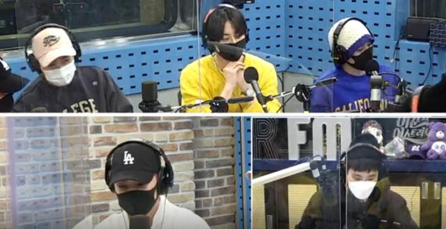 뉴이스트가 SBS 파워FM '이준의 영스트리트'에서 게스트로 활약했다. 보이는 라디오 캡처