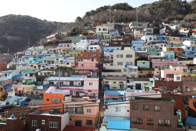 감천문화마을은 마추픽추, 산토리니, 레고마을 등 다양한 별명을 갖고 있다. ⓒ박준규