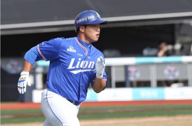 삼성 포수 김민수. KBO 제공.