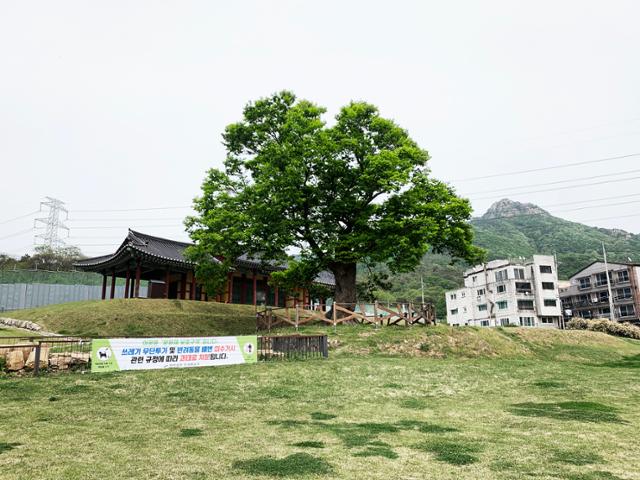 경기 안산시 안산관아터에 복원된 안산객사.