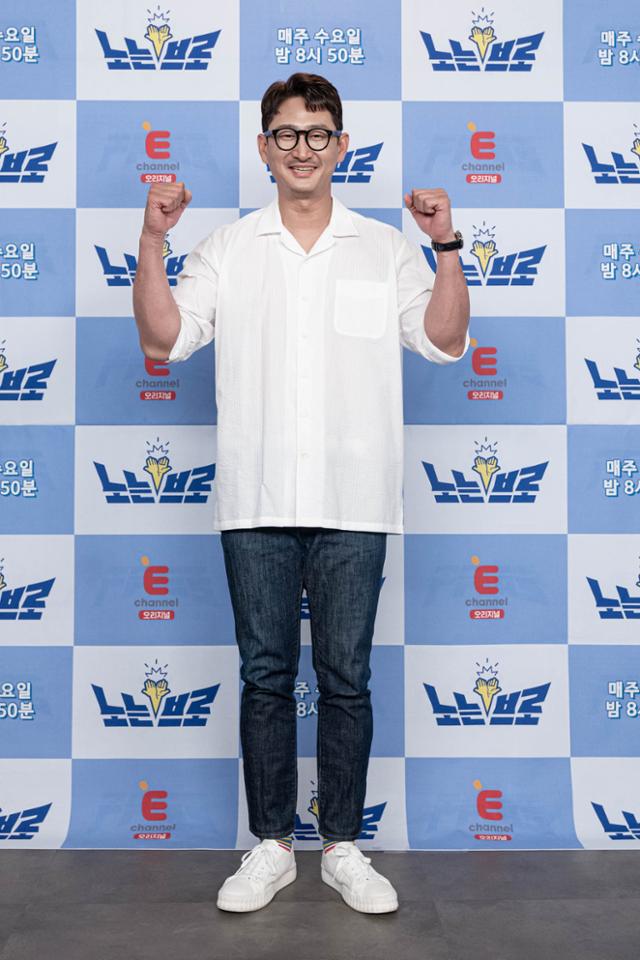 박용택이 '노는브로'의 온라인 제작발표회에 참석했다. 티캐스트 제공