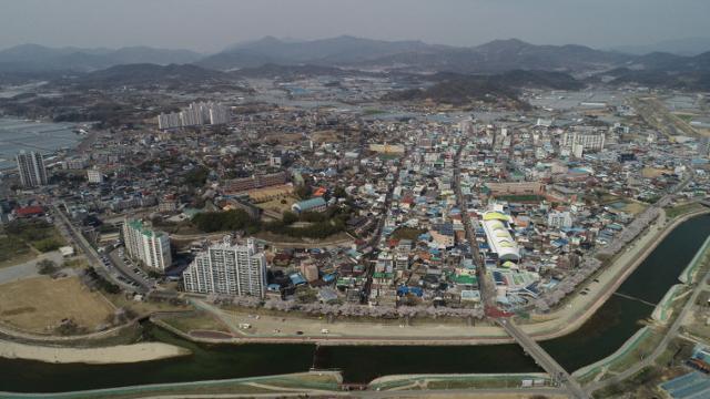 경북 성주군 성주읍 전경. 성주군 제공