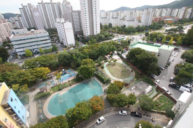 서울독산주공13단지 복지시설·공동홈 복합건립사업이 진행될 부지 모습. 금천구청 제공