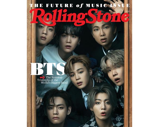 그룹 방탄소년단이 미국 대표 음악잡지 롤링스톤(Rolling Stone)의 6월호 표지를 장식했다. 롤링스톤(Rolling Stone) 제공