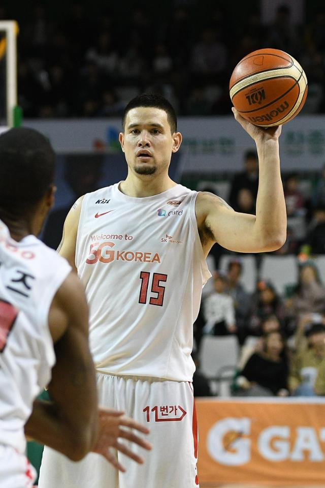 SK에서 은퇴하는 김민수. KBL 제공