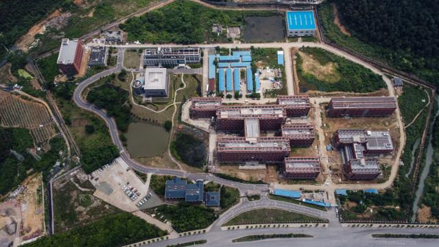 중국 후베이성 우한에 위치한 우한바이러스연구소 전경. 우한=AFP 연합뉴스