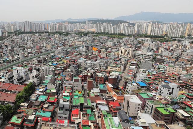 서울 중랑구의 한 저층 주거지역. 연합뉴스