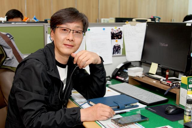 김진호 대구 서부경찰서 여성청소년계 경위는 "학교 밖 청소년들로부터 아버지라고 불리는 만큼 아이들에게 나침반 같은 역할을 하고 싶다"고 말했다. 김민규 기자 whitekmg@hankookilbo.com