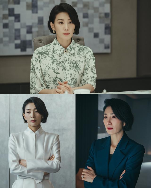 배우 김서형이 뜨거운 화제성을 자랑했다. tvN 제공