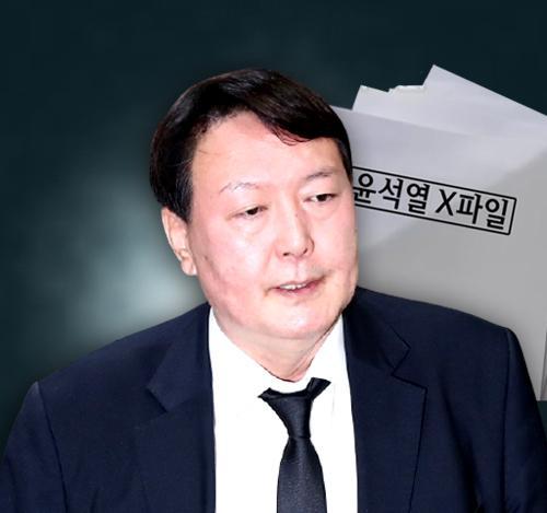 '윤석열 X파일'이 정치권의 뜨거운 감자로 부상했다. 한국일보 자료사진