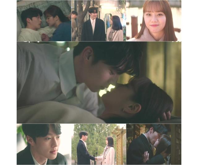 tvN '간 떨어지는 동거' 장기용과 이혜리의 키스 엔딩이 안방극장을 달궜다. 방송 캡처