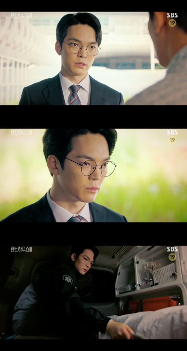 김도현이 '펜트하우스3'에서 짧지만 의미있는 활약을 펼쳤다. SBS '펜트하우스3' 캡처