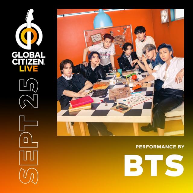 그룹 방탄소년단이 전 지구적 차원의 대규모 생중계 이벤트인 '글로벌 시티즌 라이브(Global Citizen LIVE)'에 참여한다. 빅히트뮤직 제공