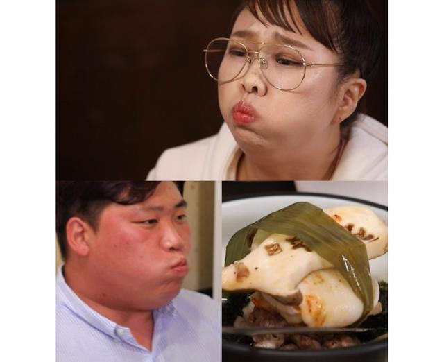 홍현희와 천뚱이 차돌삼합 맛집을 방문한다. MBC '전지적 참견 시점' 제공