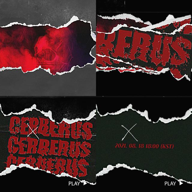 그룹 펜타곤의 유토 키노 우석의 신곡 'Cerberus'(케르베로스)의 무빙 포스터가 베일을 벗었다. 큐브엔터테인먼트 제공