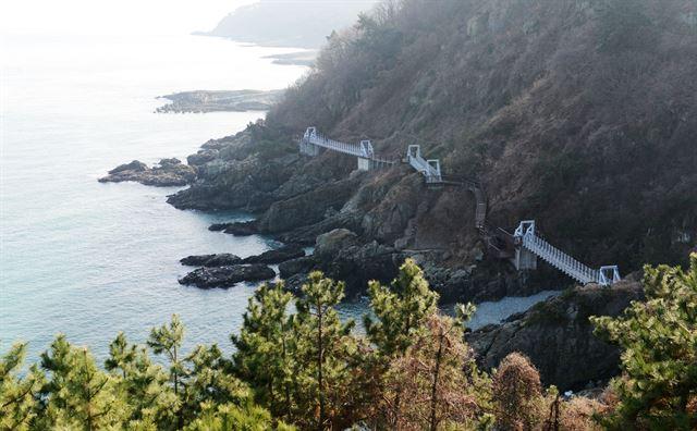 부산의 명품 도보 여행 코스인 '갈맷길' 일부 구간. 한국일보DB