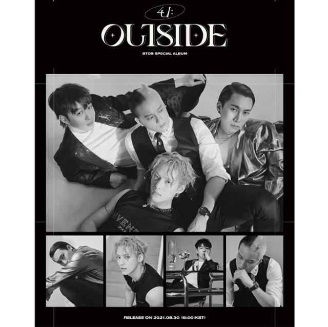 큐브 엔터테인먼트는 18일 자정 비투비 공식 SNS 채널을 통해 스페셜 앨범 '4U : OUTSIDE'(포유 아웃사이드)의 첫 번째 콘셉트 이미지를 공개했다. 큐브엔터테인먼트 제공