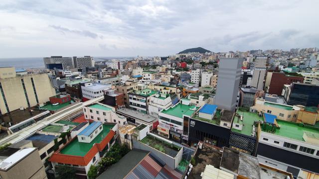 제주 제주시 원도심 전경. 김영헌 기자