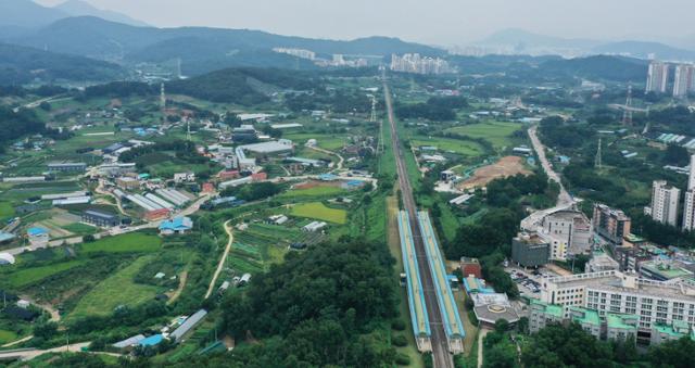 수도권 신규 택지 중 의왕·군포·안산에 포함된 경기 안산시 반월역 일대. 연합뉴스