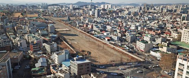 대구 남구 3차순환도로 미개통 구간. 대구 남구 제공