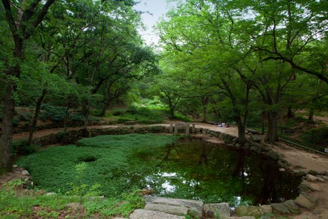 서울 부암동 백석동천. 문화재청 제공