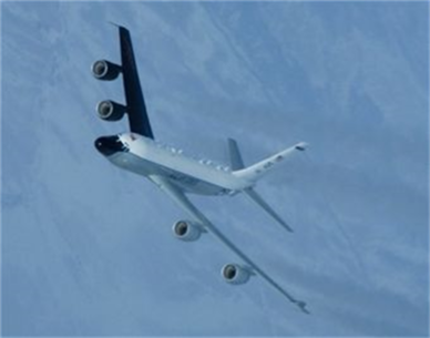 미군 정찰기 RC-135S 코브라볼. 미 공군 홈페이지