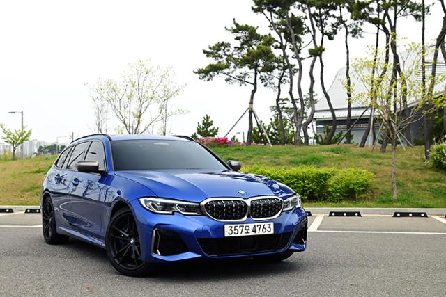 BMW M340i xDrive 투어링 자유로 연비