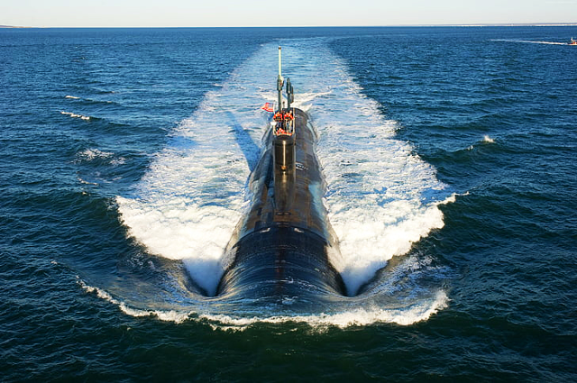 미국 해군의 Virginia급 핵 추진 잠수함 USS North Dakota의 작전활동 모습. ⓒUS NAVY