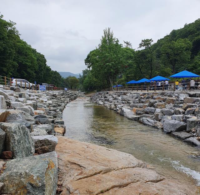 남양주 수락산 계곡인 청학밸리리조트. 남양주시 제공