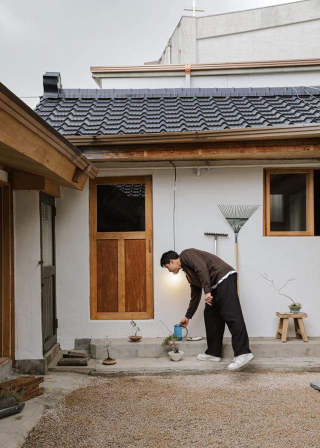 서간 오프라인 쇼룸에서의 유상경 대표