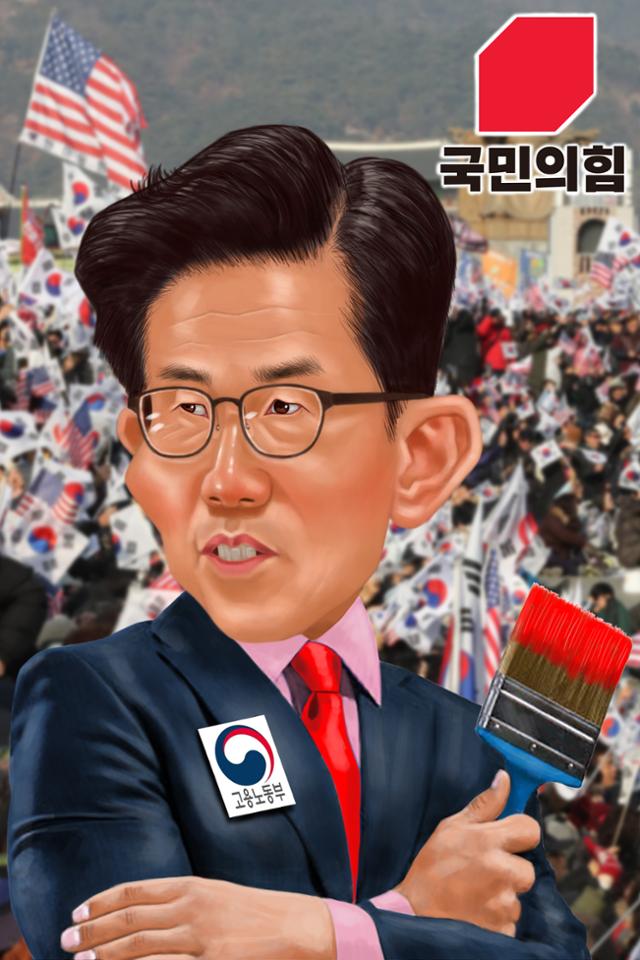 노동운동가에서 보수정권 노동장관 변신한 김문수