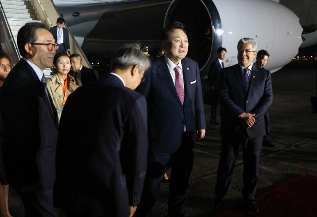 윤 대통령 "러북 군사협력, 권력 유지하려는 지도자들 결탁...좌시하지 않아"