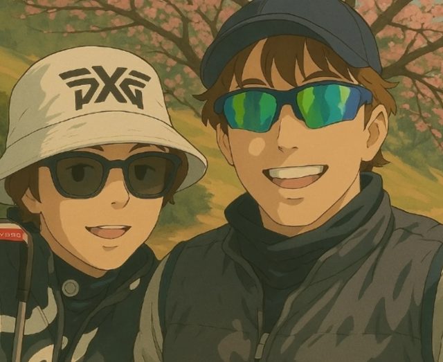 Comedian Jo Hye-ryun uploaded a Ghibli-style image of her husband and herself on social media. Captured from Jo's social media