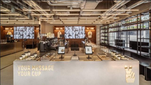 Cafe Unique run by sneaker brand Golden Goose / Captured from Golden Goose's social media