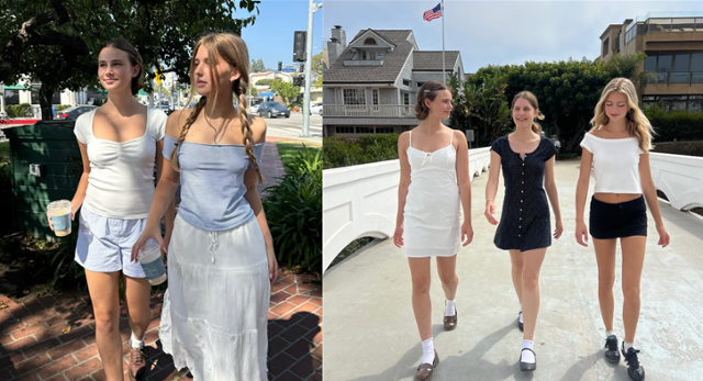 U.S. teen-favorite brand Brandy Melville gains popularity with ultra-small tops that resemble children's T-shirts. Captured from Brandy Melville Instagram