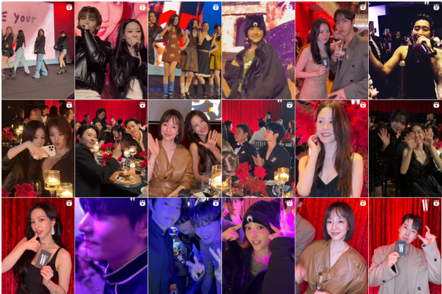 Photos posted on W Korea’s Instagram on Thursday show celebrities who attended the magazine’s 'Love Your W' breast cancer awareness event the previous day. Captured from W Korea’s Instagram