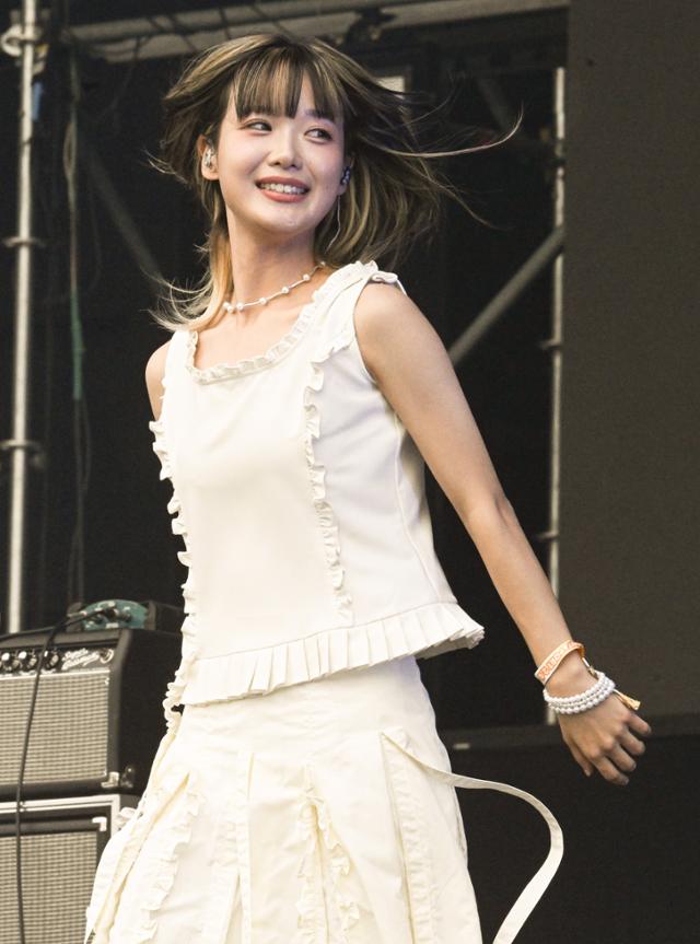 HANRORO performs at the Pentaport Rock Festival in August 2024. Courtesy of Incheon Pentaport Rock Festival 