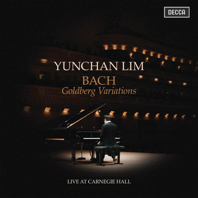 Cover of Lim Yun-chan’s live Carnegie Hall album of Bach’s 'Goldberg Variations' / Courtesy of Universal Music