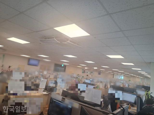 Consultants work at a call center office. Courtesy of the Call Center Workers’ Union 